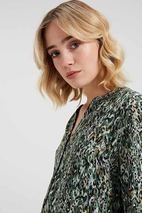 LADIES BLOUSE WITH PATTERN MULTI-COLOURED 5