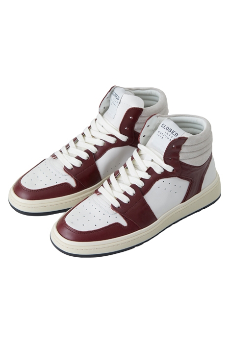 SNEAKER HIGH BURGUNDY 5