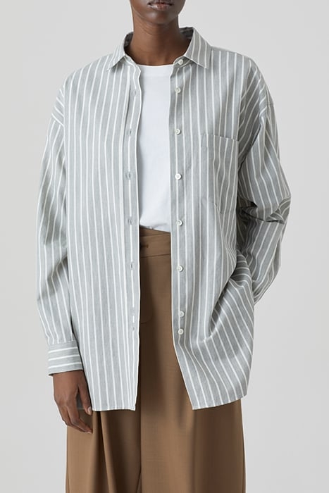 BASIC SHIRT DARK GREY MELANGE 3