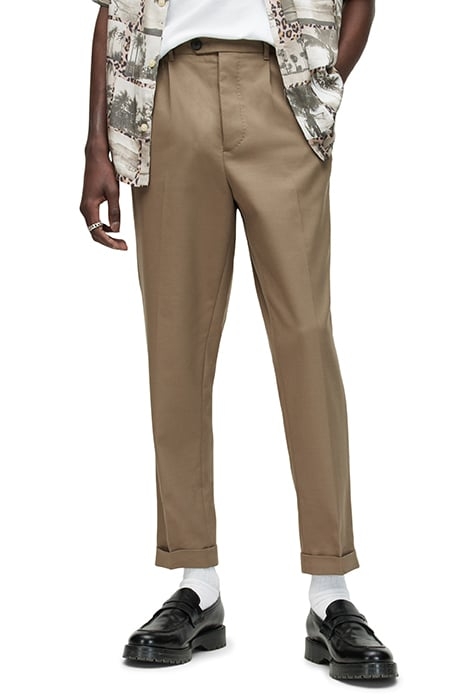 TALLIS TROUSER ASH KHAKI BROWN 1