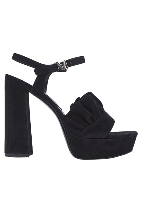 PLATFORM SANDALS BLACK 1