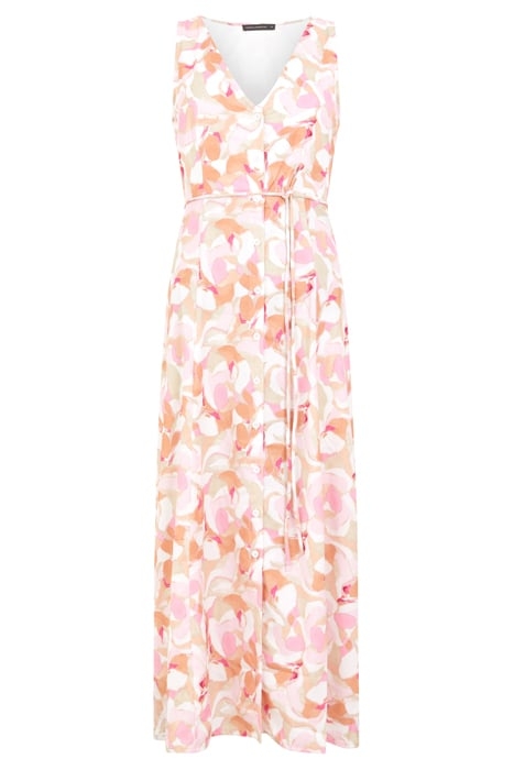 VEE SLEEVELESS L PASTEL PINK MULTI 1