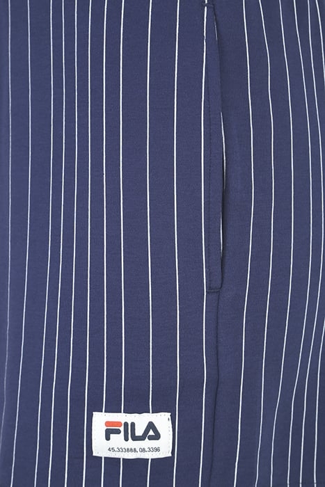 TEBRA HIGH WAIST SHORTS MEDIEVAL BLUE/ANTIQUE WHITE IRREGULA 5