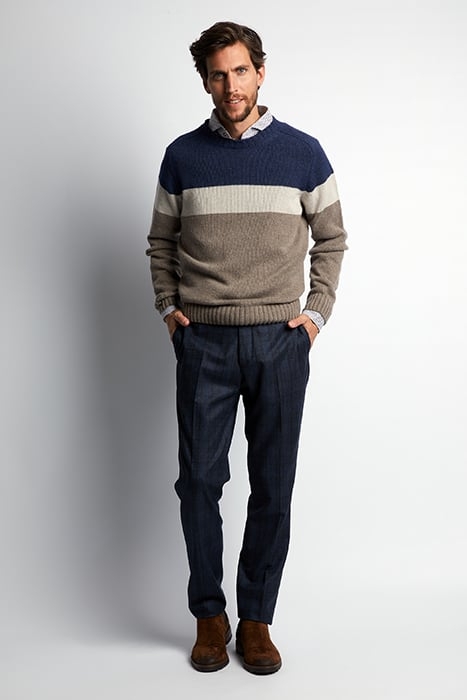 WLCASH RAGL ROUND-NK SF SWT BLUE 2