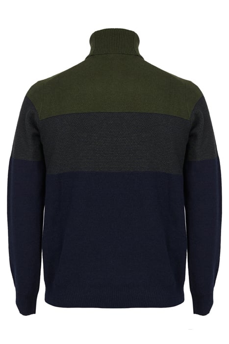 WLCASH ROLL-NECK SF SWT GREEN 3