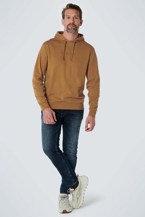 SWEATER HOODED DARK FUDGE 4