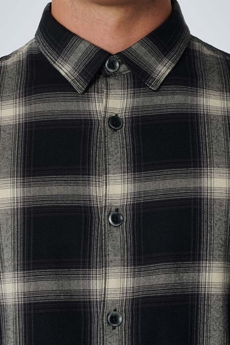 SHIRT CHECK RESPONSIBLE CHOICE COTTON BLACK 5