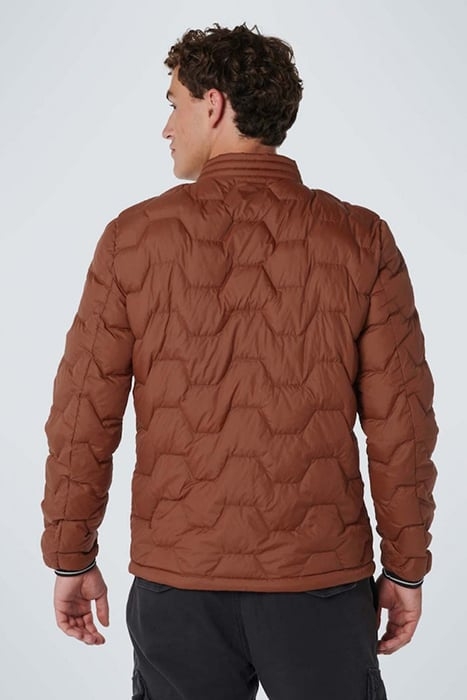 JACKET SHORT FIT PADDED BRANDY 3