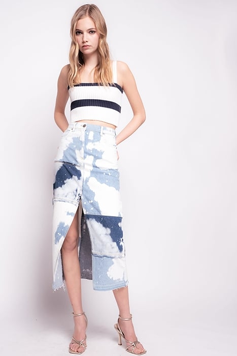 COLORADO 1 GONNA PJ678 TWILL R WHITE/BLUE 3