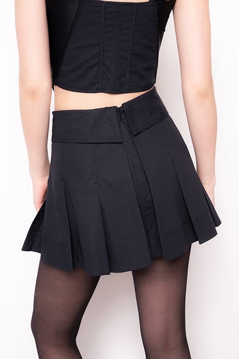 CERISE GONNA POPELINE DI COTON DEEP NAVY BLUE 5