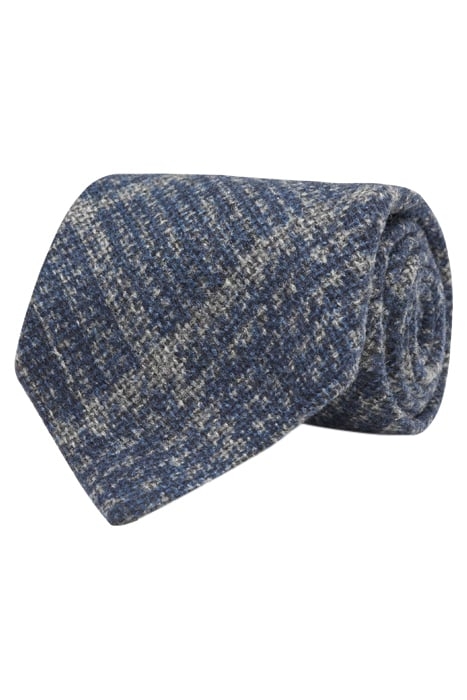 BLUE CHECKED TIE 1