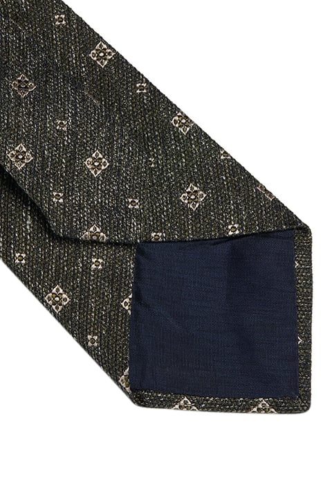 GREEN FLOWERS TIE 2