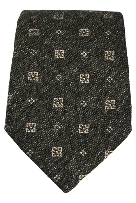 GREEN FLOWERS TIE 3