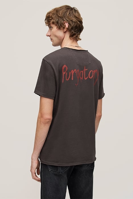 SS RAW EDGE TEE - IRON MAIDEN PURGATORY COAL 2