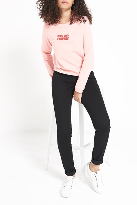 HIGH-WAISTED SKINNY JEANS I.CODE BLACK 3