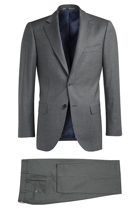 SUIT GREY STRIPE 2