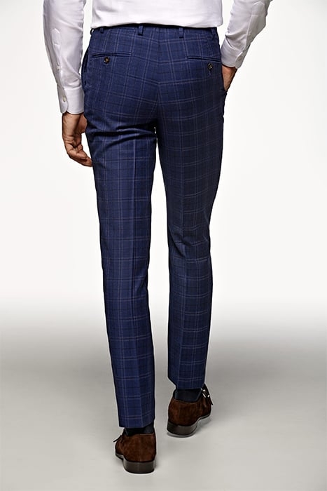 BLUE CHECKED LAZIO SUIT 6