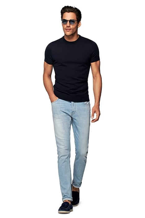 LIGHT BLUE 5 POCKET ALAIN JEANS 3