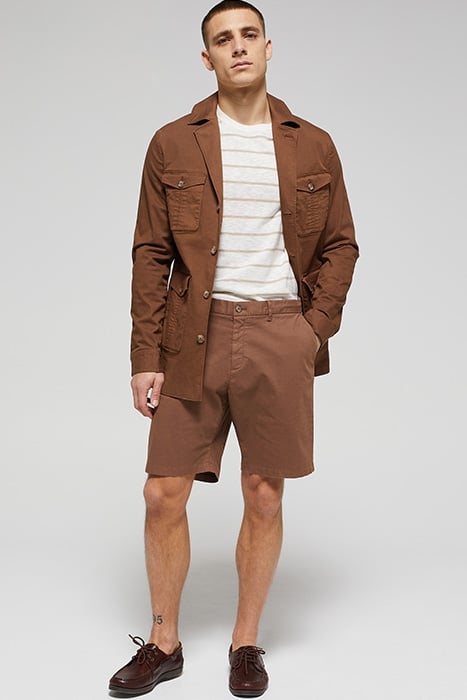 JACKET NORMAL LENGTH RUST BROWN 4