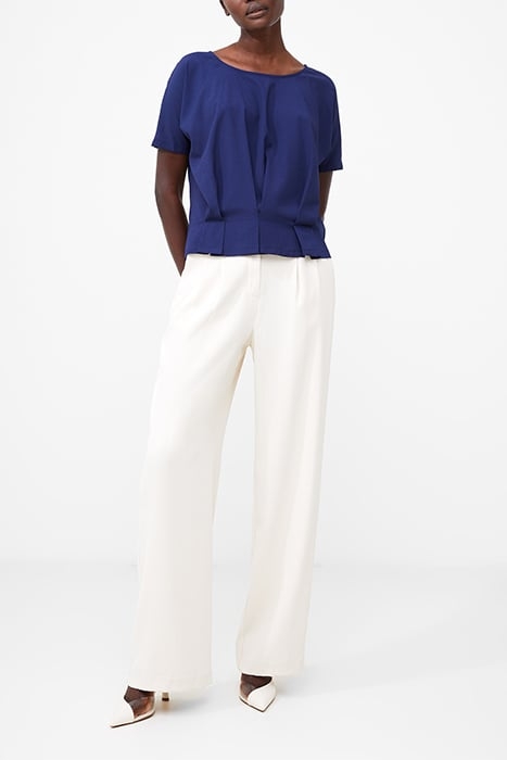 PLEAT HEM BOXY DK NAVY 2