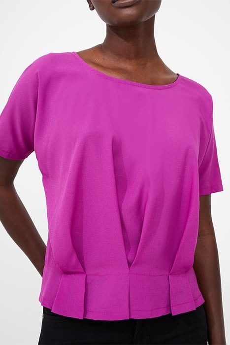 PLEAT HEM BOXY AURORA PURPLE 5