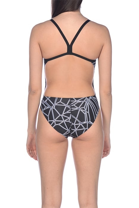 W CARBONICS PRO CHALLENGE BACK ONE PIECE BLACK BLACK 3