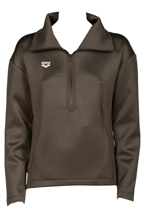 W L/S SPACER HALZ ZIP OLIVE GREEN 1