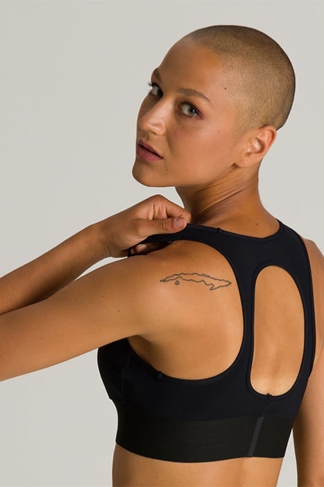 W ARENA AVNIER BRA TOP BLACK BLACK 3