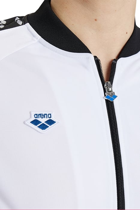 W RELAX IV TEAM JACKET WHITE BLACK SILVER 5