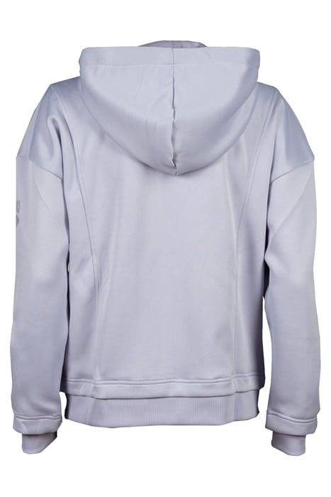 WOMAN HOODIE FULL ZIP LAVENDER BLUE 14 3905 TPG 2