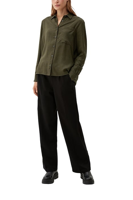 BLOUSES LONGSLEEVE GREEN CHECK 4