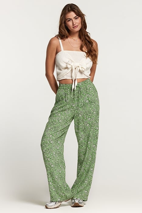 MONACO TROUSERS POOLSIDE PAISLEY KELLY GREEN KELLY GREEN 4