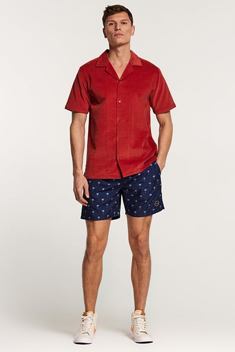 SWIMSHORT SCRATCHED SHIWI PALM DARK NAVY DARK NAVY 5