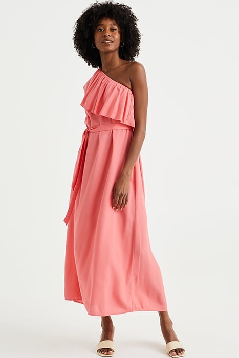 DRESS MID LENGTH PINK 2