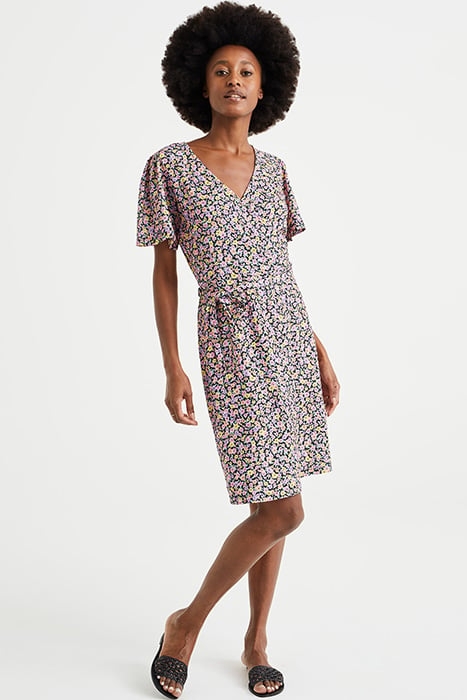 DRESS MIDI MULTI-COLOURED 2