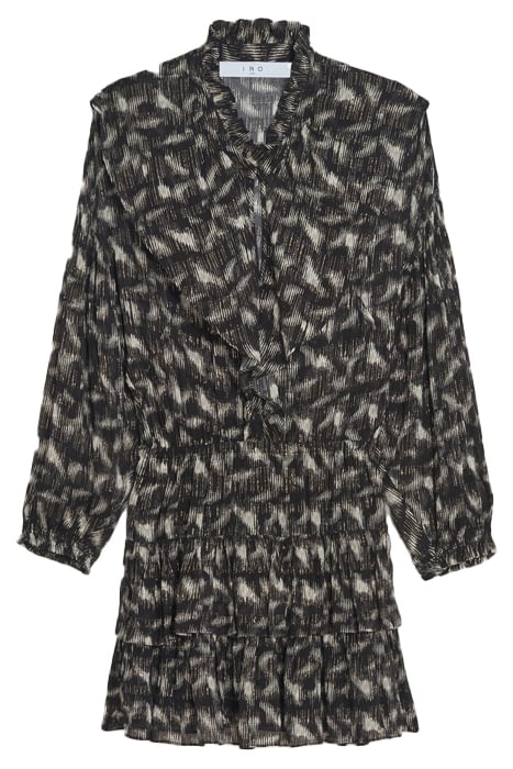 TYGA BLACK/ECRU DRESS 5