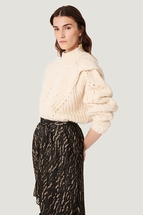 ARZU BLACK/BEIGE SKIRT 4