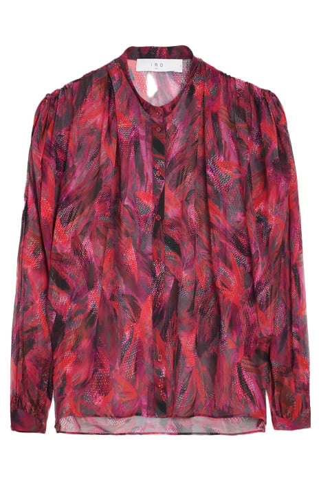 PAULHI FUSHIA/BLACK/RED BLOUSE 4