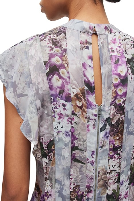 FLEUR LUCIA DRESS STORM GREY 5