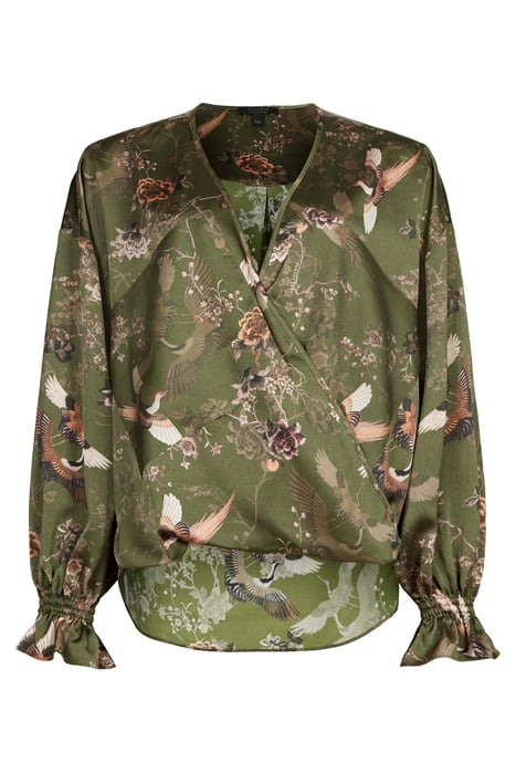 PENNY PEGGY TOP KHAKI GREEN 6