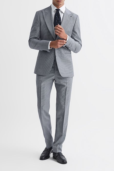 GRANGE SUIT PANTS NAVY/WHITE 3