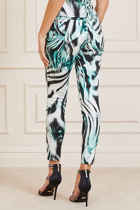 PRINTED STILETTO FELINE FEELING SKINNY PANT PRINT 2