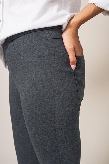 JODIE PONTE JEGGING GREY MARL 3