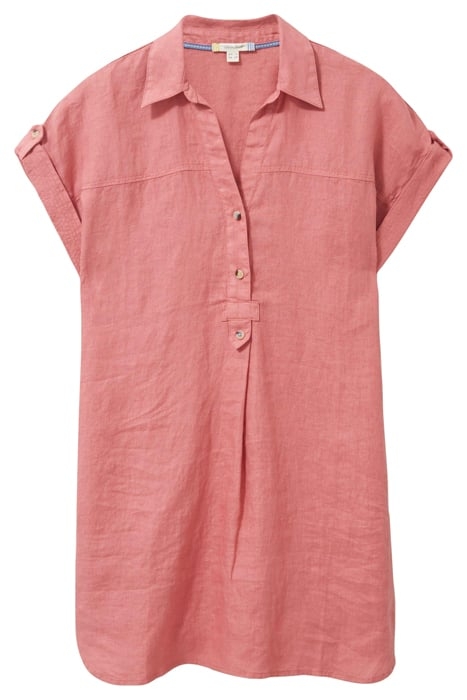 ELSIE LINEN TUNIC MID PLUM 4