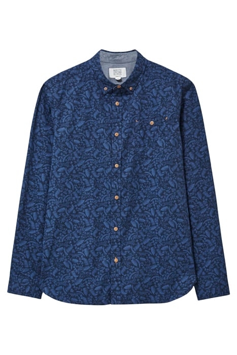 BAILEY DOG PRINTED SHIRT DARK NAVY 4