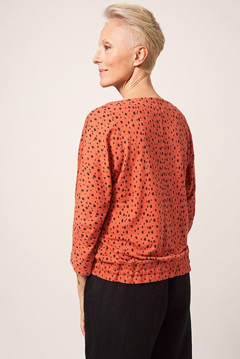 MADDIE MIX TOP CORAL MULTI 2