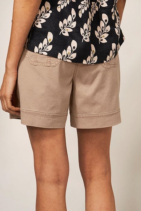 MOLLIE COMBAT SHORTS DARK NATURAL 2