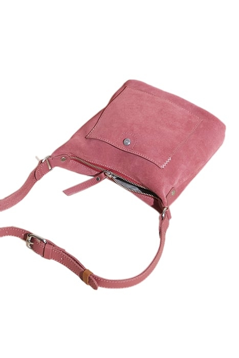 MINI FERN SUEDE CROSSBODY MID PINK 2