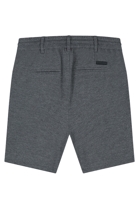 KEITH PIQUE SHORTS DARK GREY MELANGE 3
