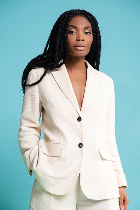 NUBIR BLAZER BEACH MELANGE 1